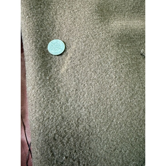 Vtg Women's Spiegel Sz 14 Brown Fringed Coat USA UNION MADE Western Look Pockets - Picture 12 of 13